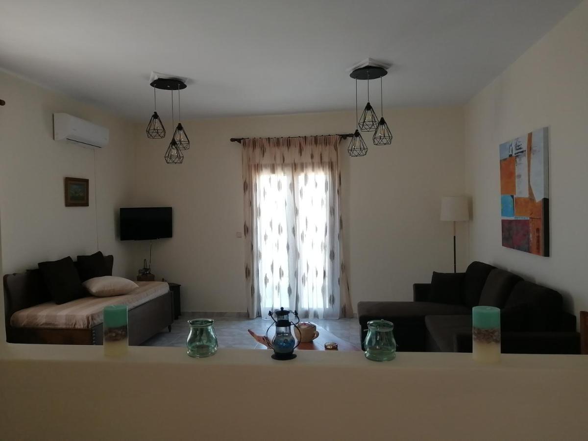 Sofirene Sea View Villa Batsi  Bagian luar foto