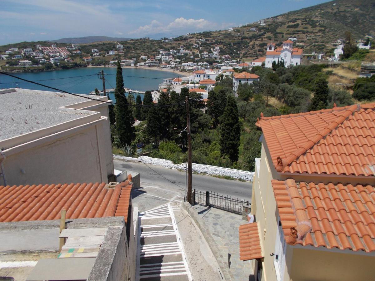 Sofirene Sea View Villa Batsi  Bagian luar foto